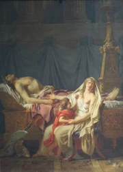 Andromache trauert um Hektor